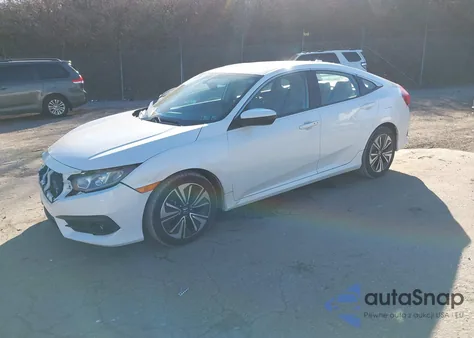 2016 Honda Civic Ex-L z USA, uszkodzony, nr VIN 19XFC1F76GE208154